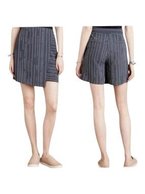 Anthropologie Elevenses Peoria Side Zip Skort